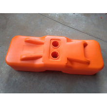 Concrete Plastic Feet for Temporary Fence Blow/Injection Molded Temp Fencing Base
